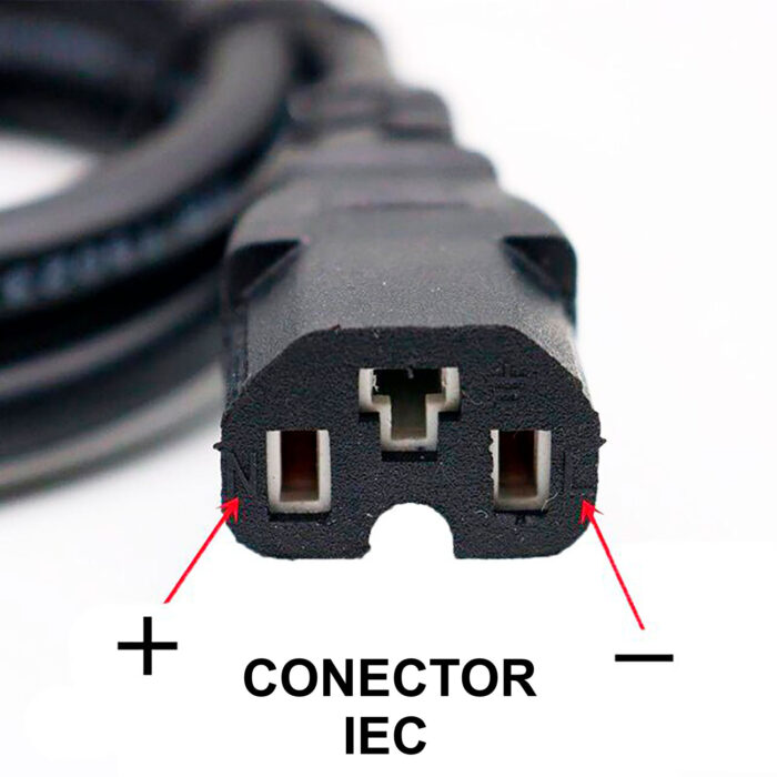 Cargador Para Moto Eléctrica de 60V, Salida: 67.2V 2A, Modelo: 60V2A, Conector IEC. - Imagen 3