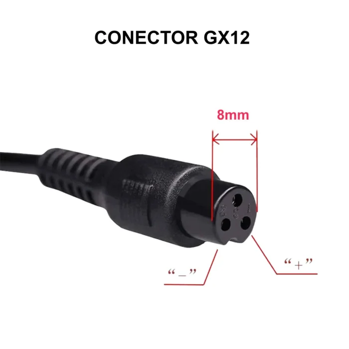 Conector GX12, Presente en el modelo: 36V2A